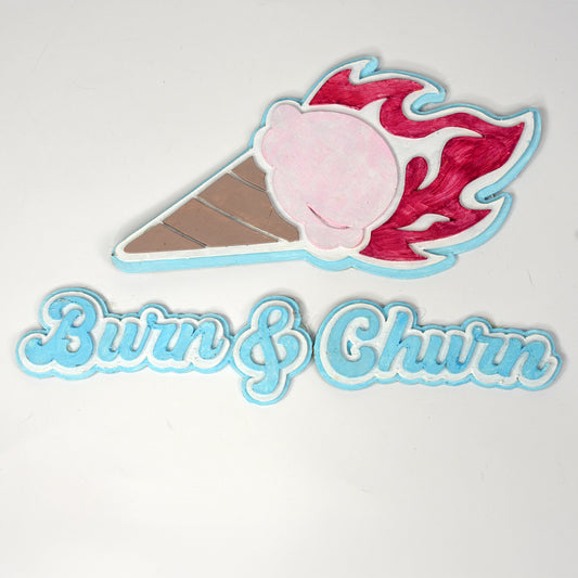Burn & Churn Logo