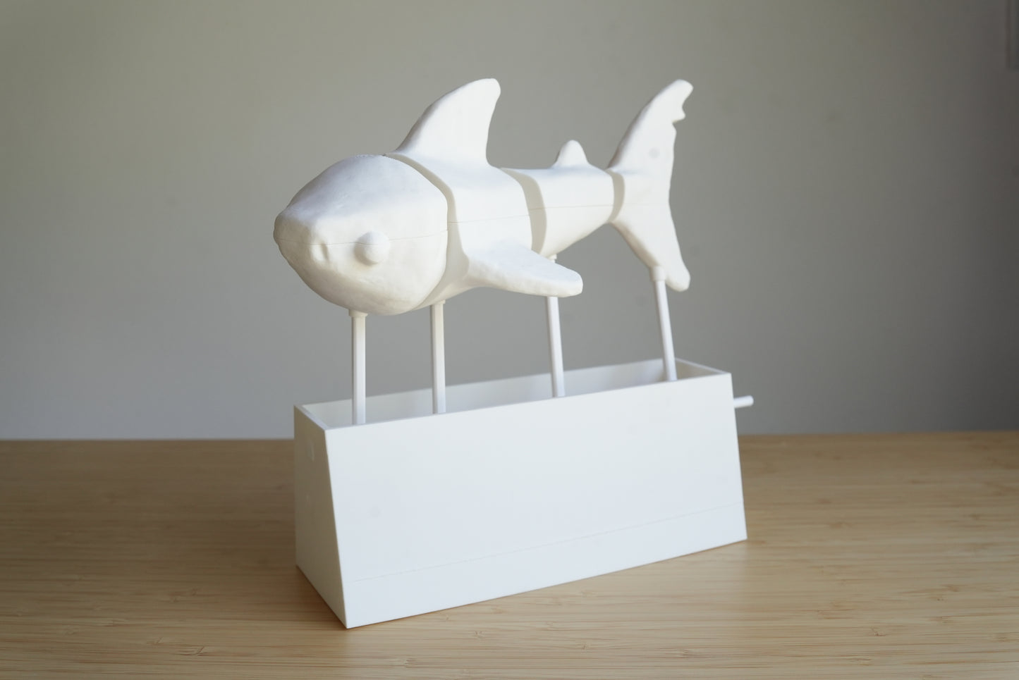 Shark Executive Desk Toy - Customizable Great White