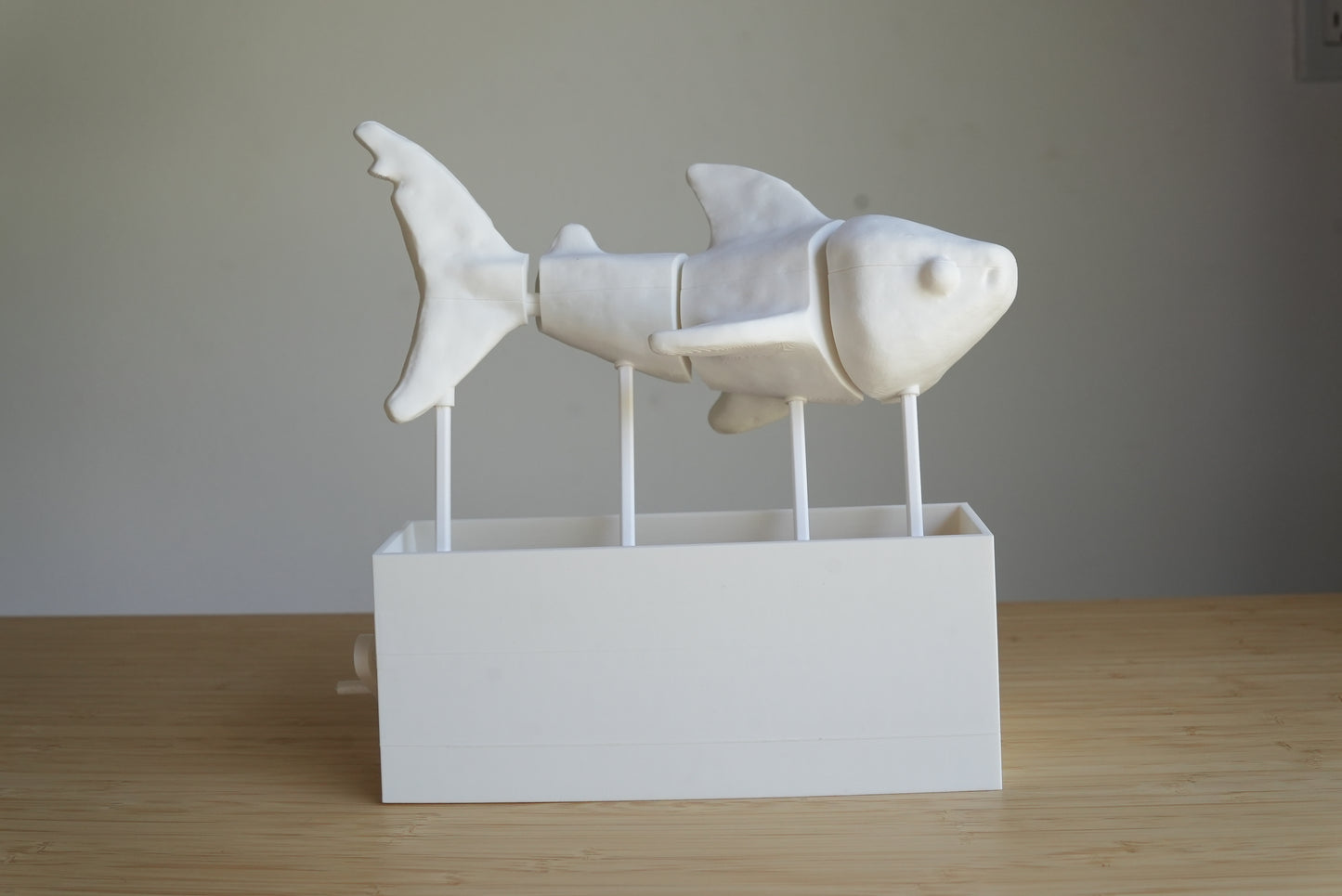 Shark Executive Desk Toy - Customizable Great White