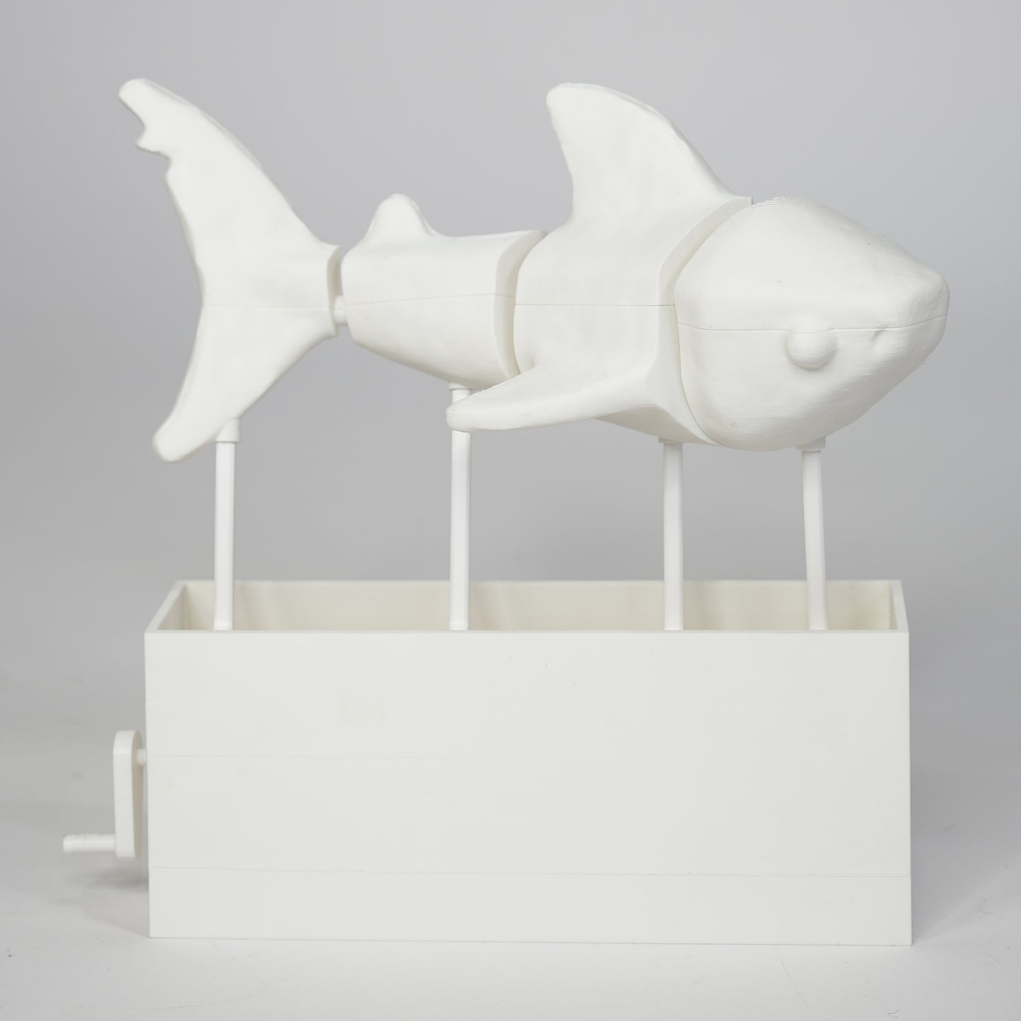 Original White Automaton Shark