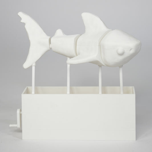 Original White Automaton Shark
